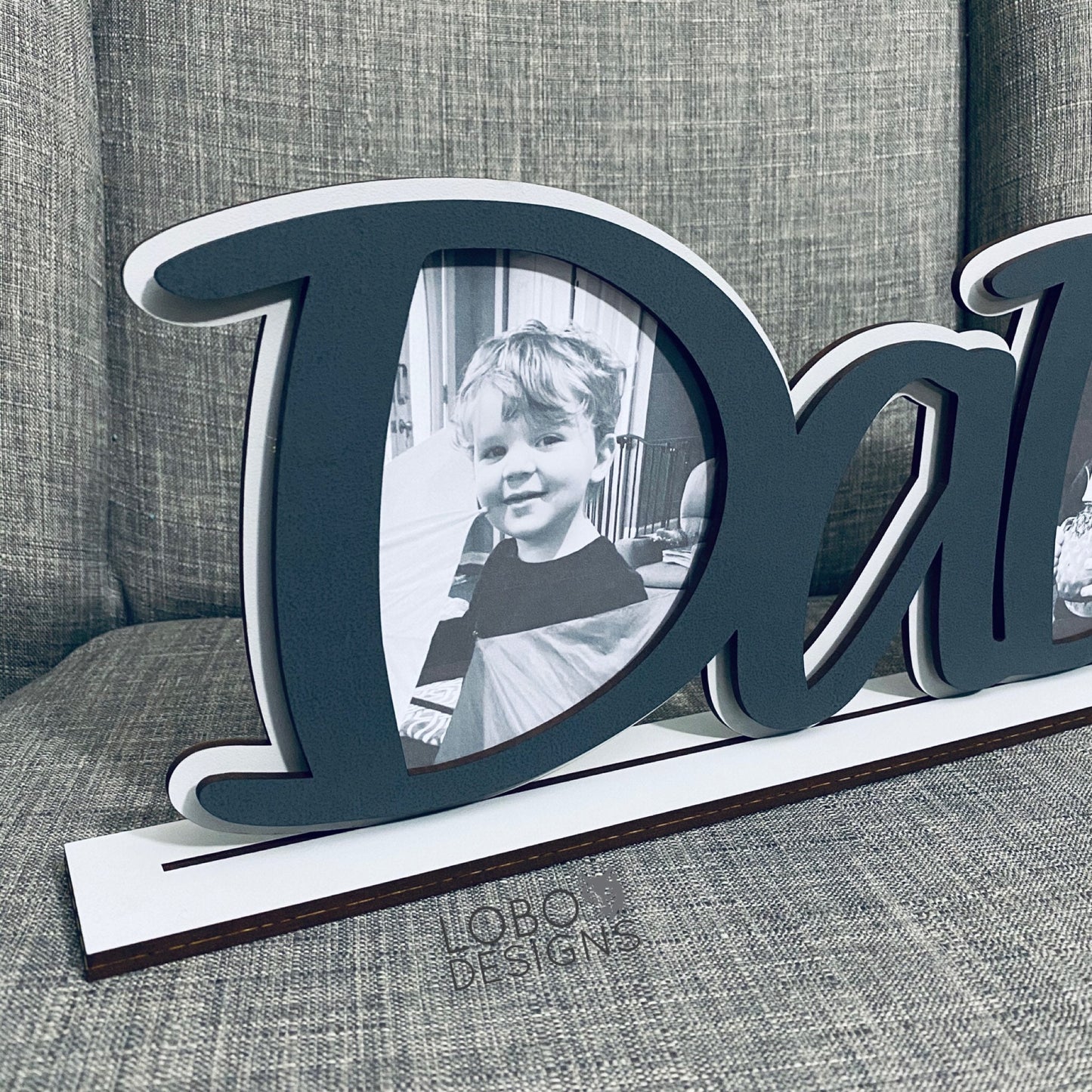 Digital Design Bundle — Dad Picture Frame (three design options included)