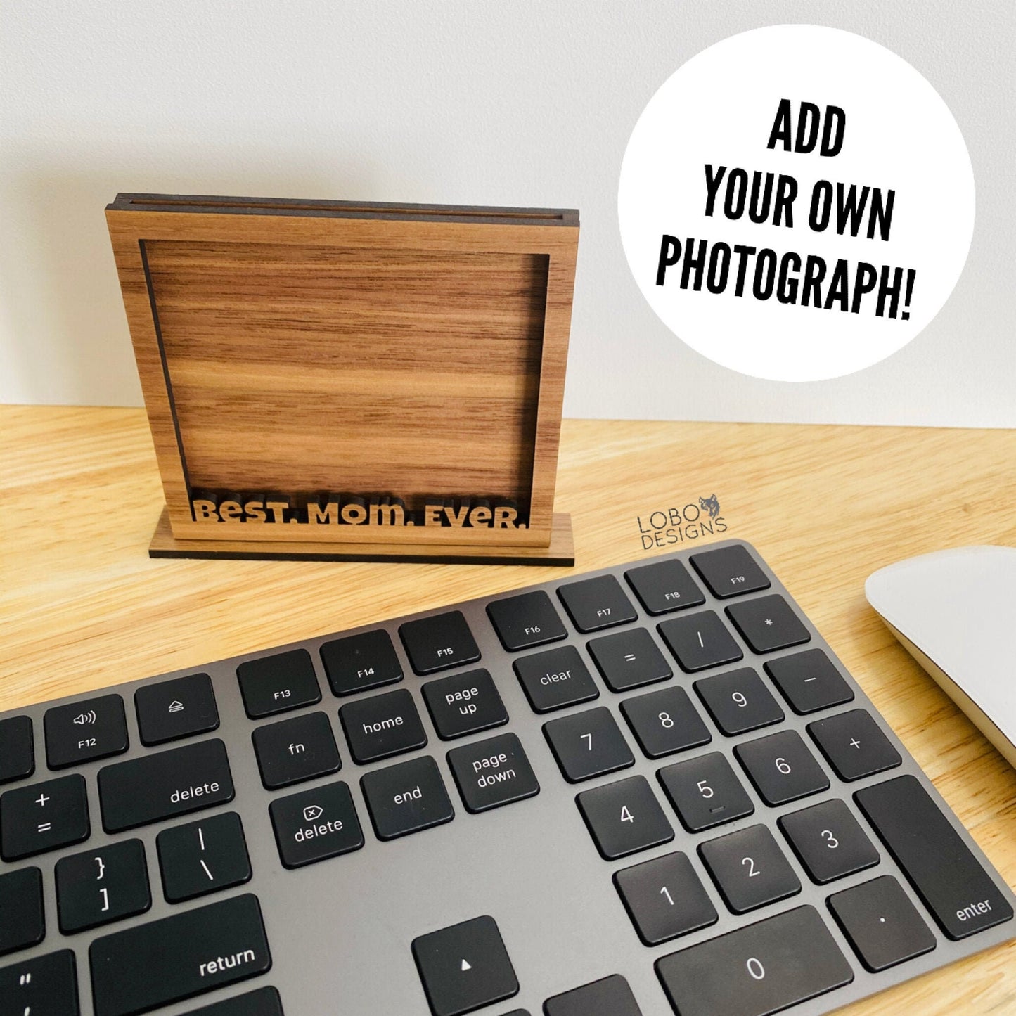 Digital Design — Mom/Mum & Dad Mini Stand-Up Picture Frames (12 Frames Included)