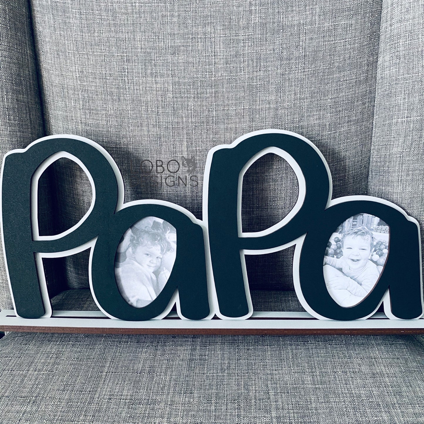 Digital Design — Papa Frame (three design options included)
