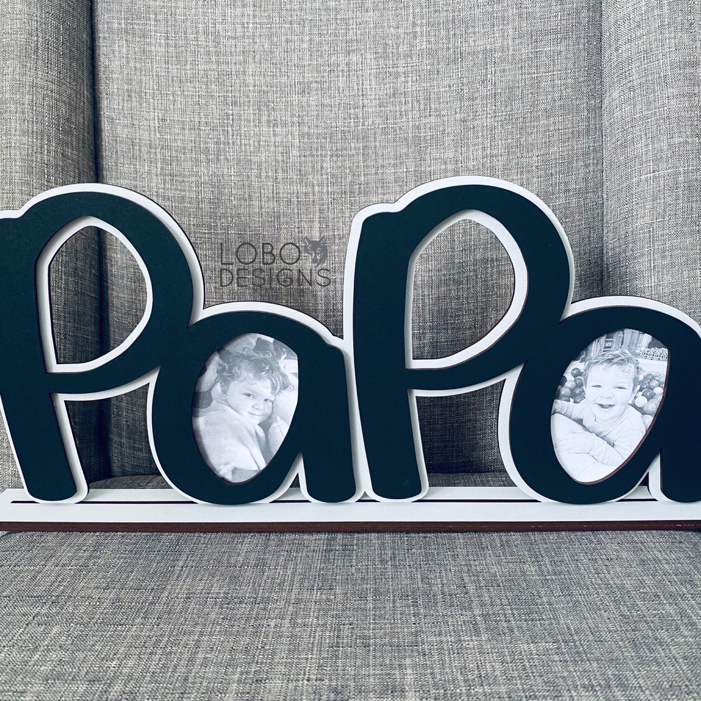 Digital Design — Papa Frame (three design options included)