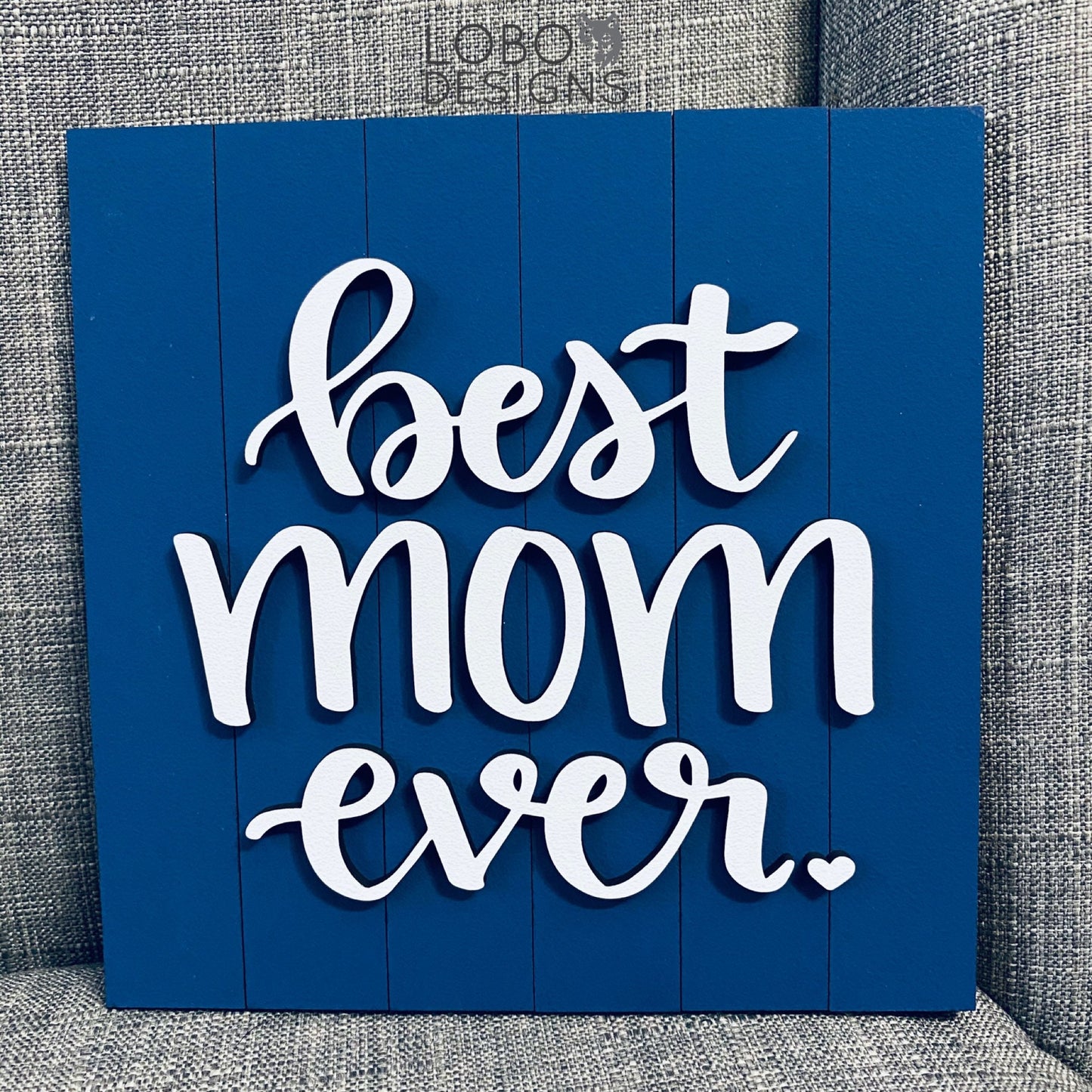 Digital Design — "Best Mom Ever" w/ Mini Shiplap Backboards and Frames