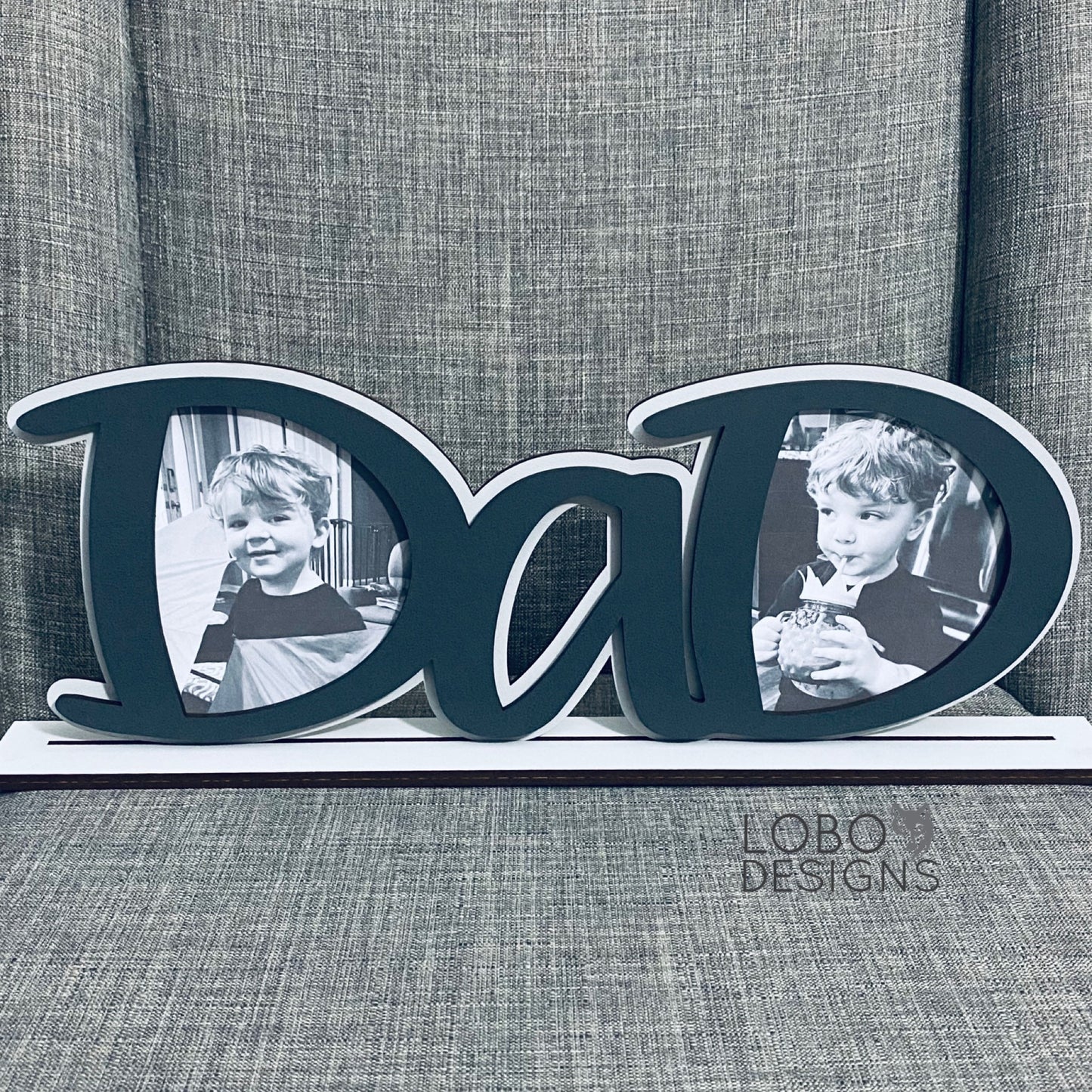 Digital Design Bundle — Dad Picture Frame (three design options included)