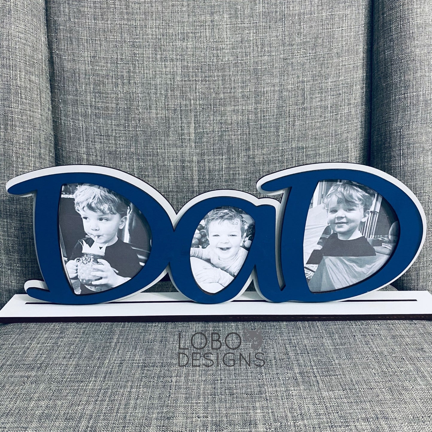 Digital Design Bundle — Dad Picture Frame (three design options included)