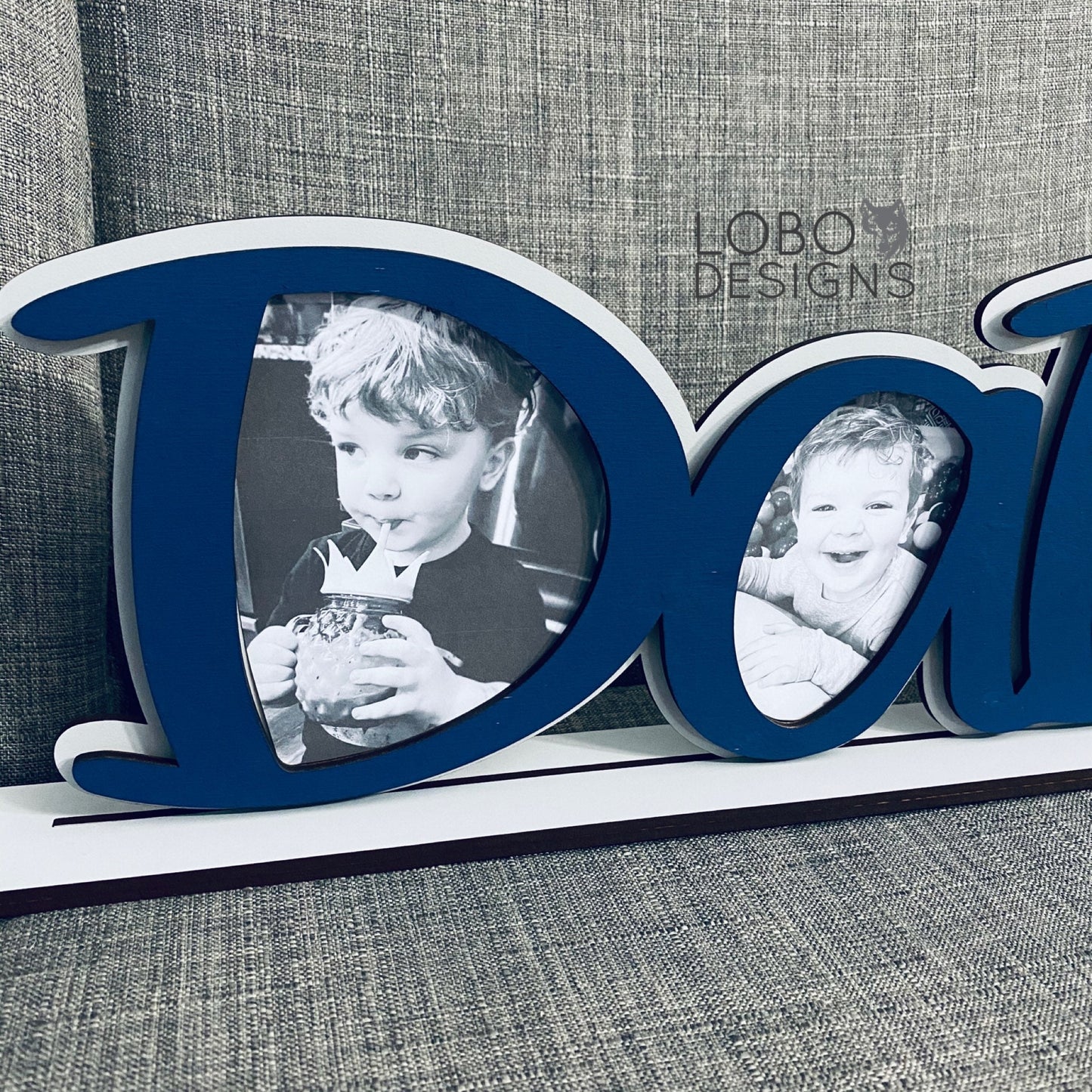 Digital Design Bundle — Dad Picture Frame (three design options included)