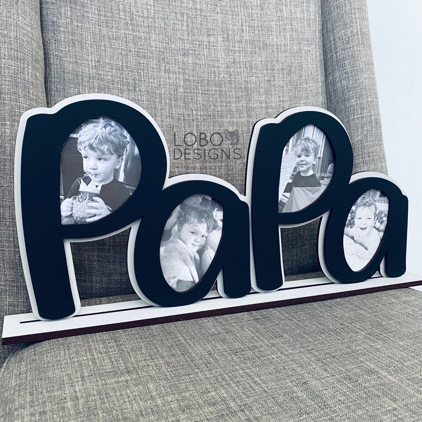 Digital Design — Papa Frame (three design options included)