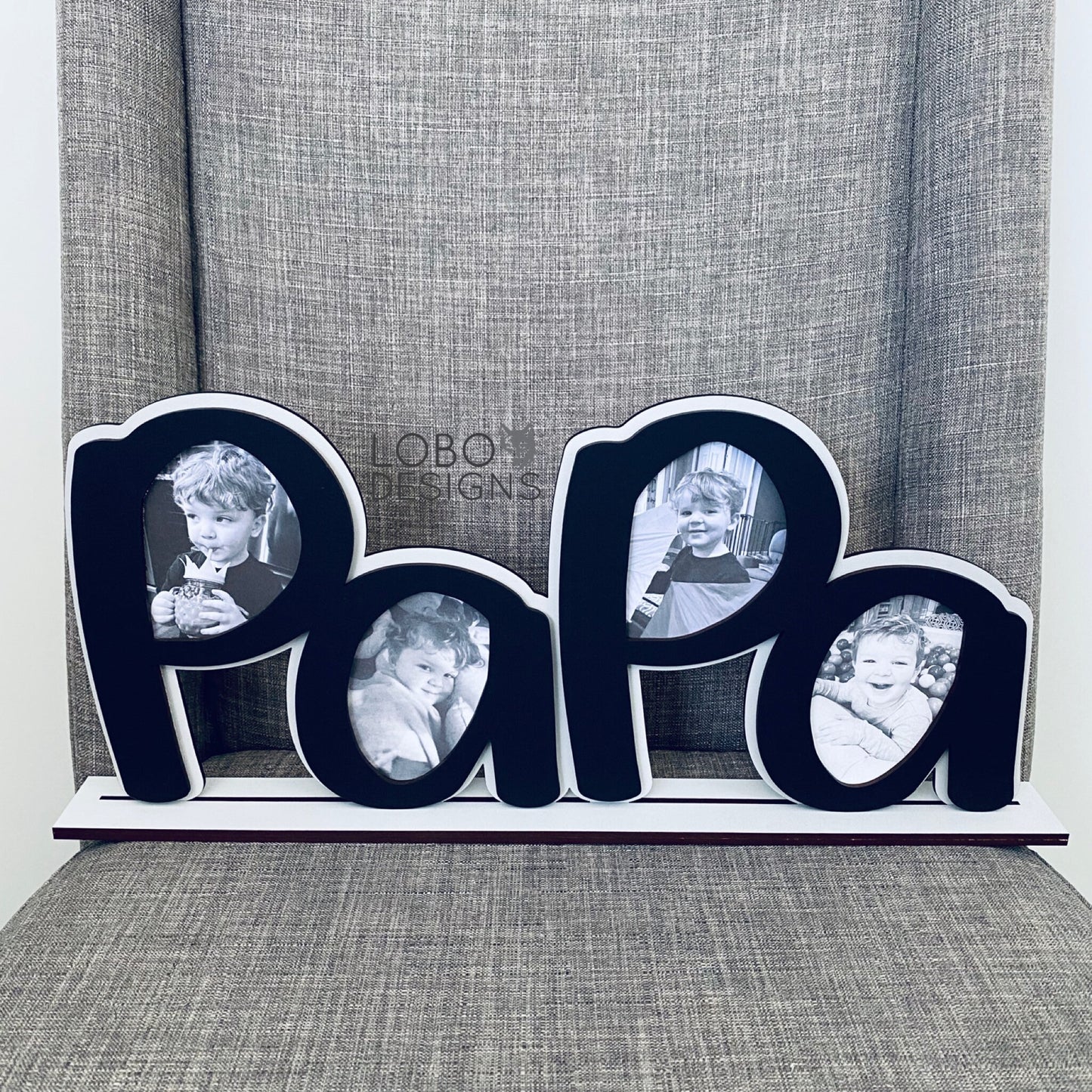 Digital Design — Papa Frame (three design options included)