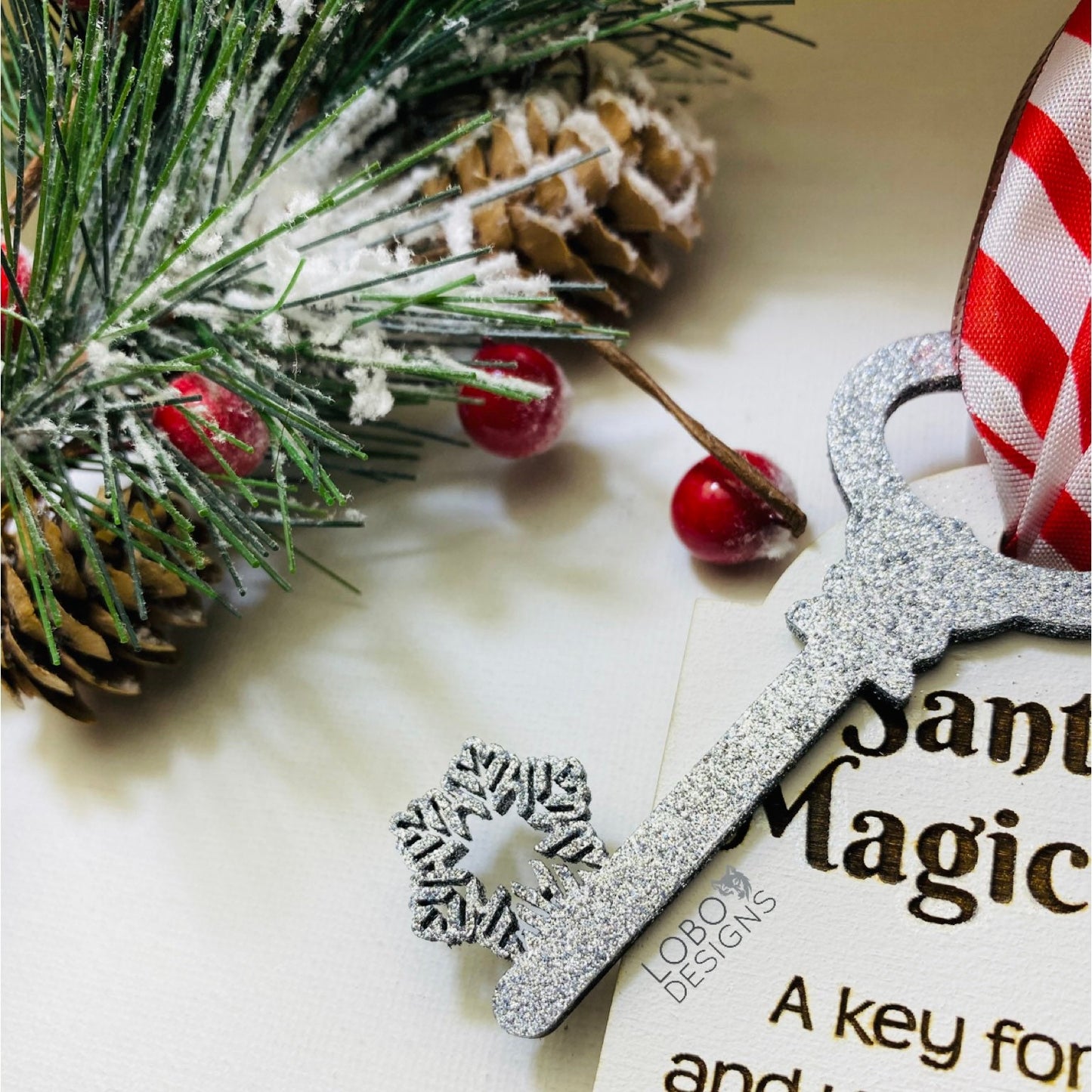 Digital Design — Santa's Magic Key Ornament