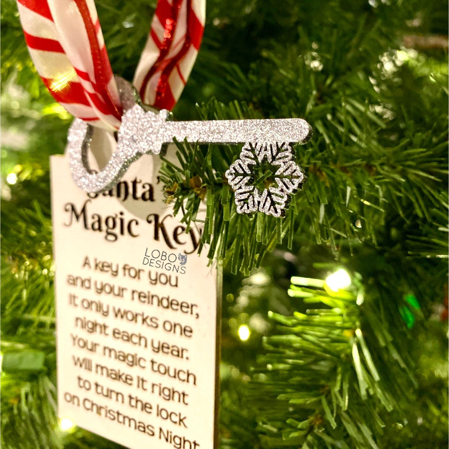 Digital Design — Santa's Magic Key Ornament