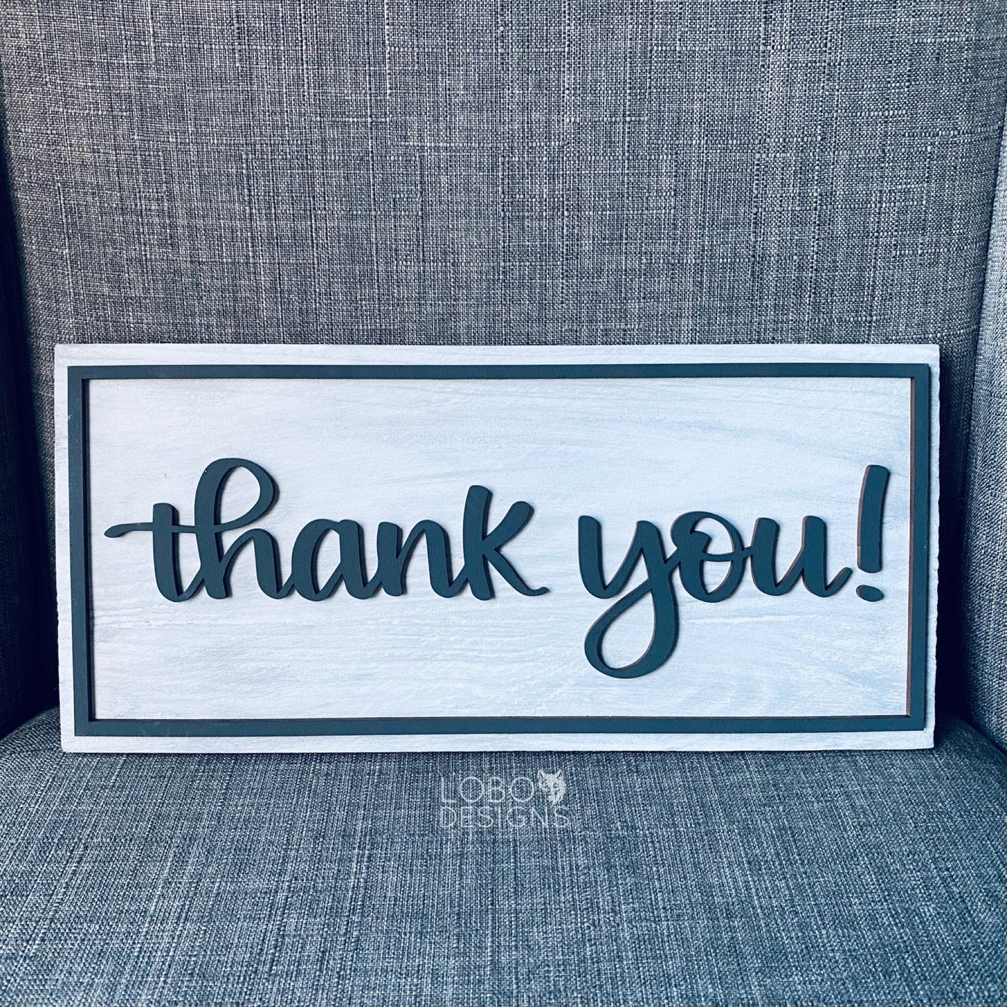 Digital Design — "Thank You" Sign