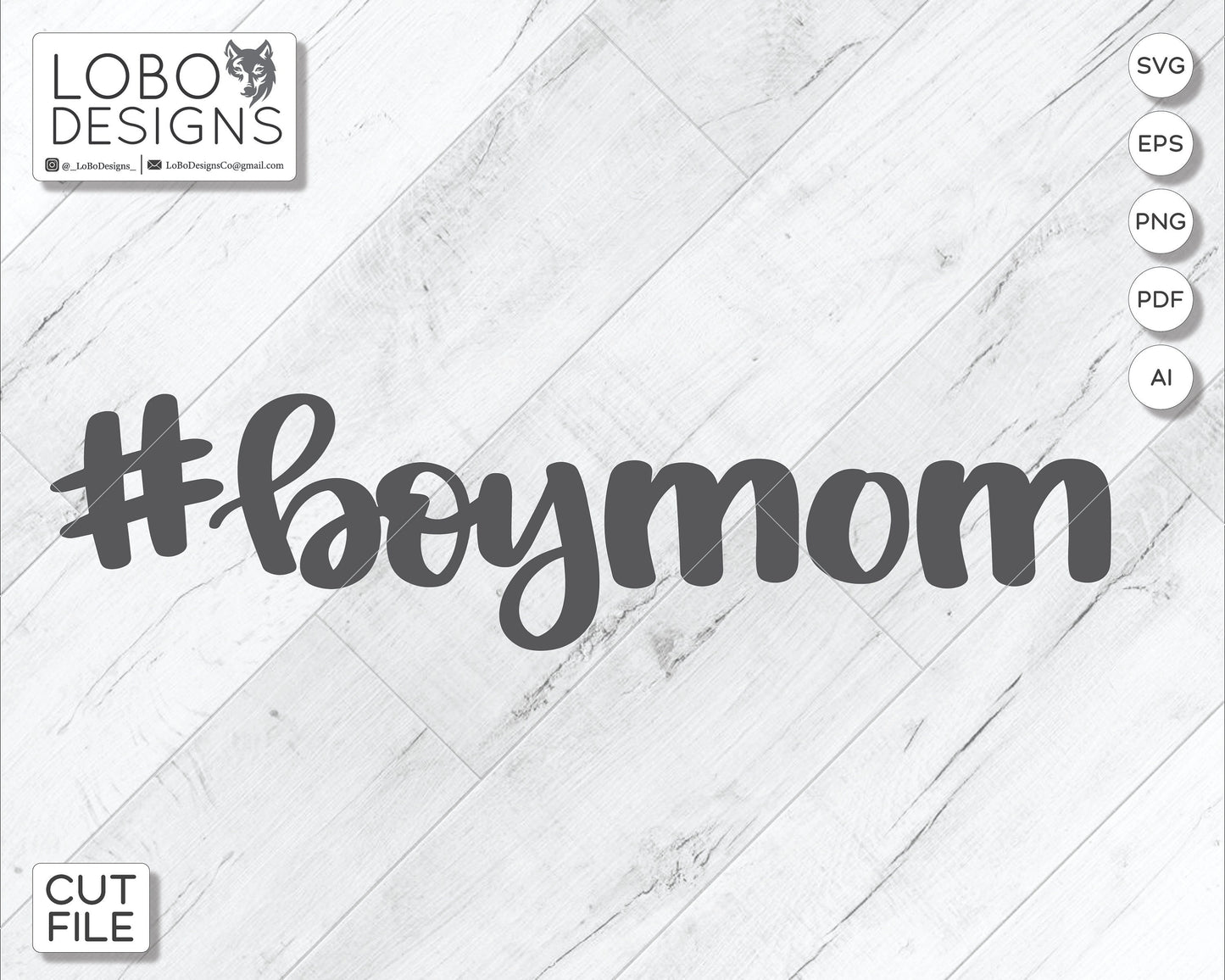 Digital Design — "Boy Mom"
