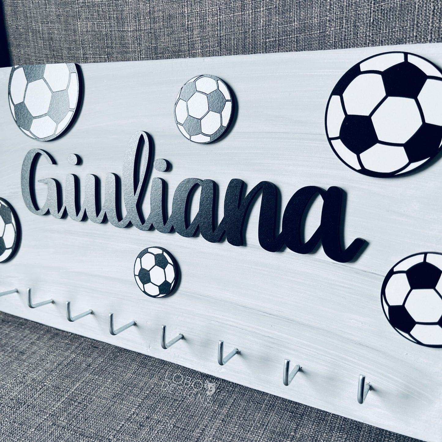 Digital Design — Soccer Design for Medal Holder