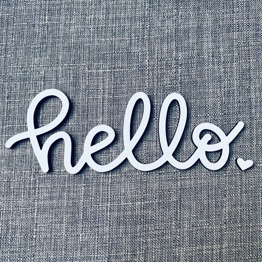 Digital Design — "Hello"