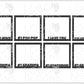 Digital Design — Grandparent Mini Stand-Up Picture Frames (seven designs included)