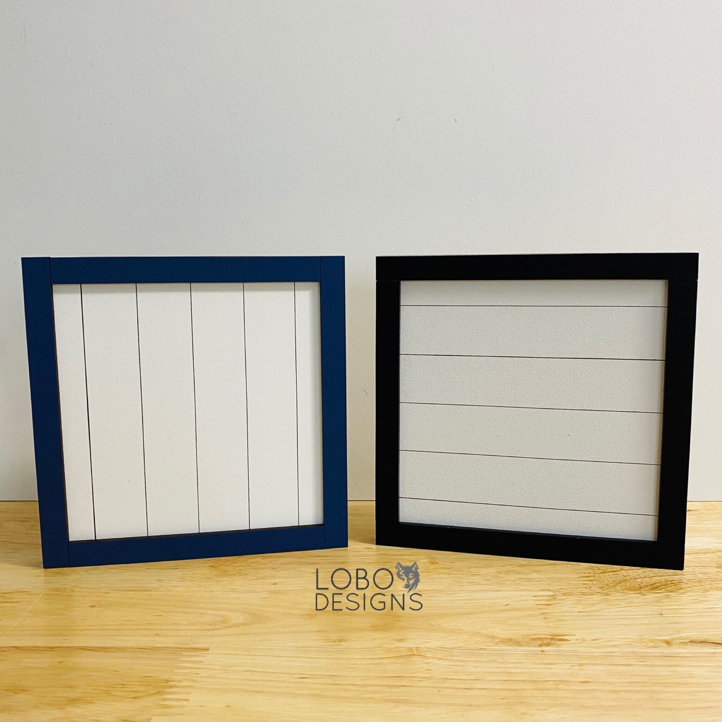 Digital Design — Mini Shiplap and Solid Backboards w/ Frames