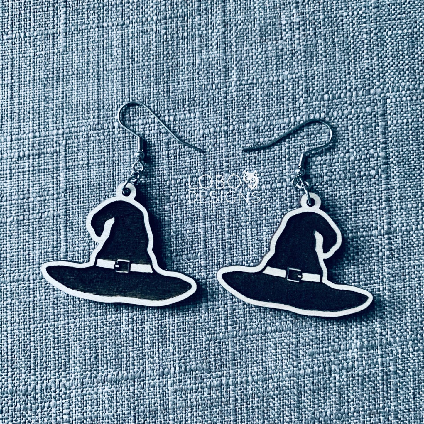 Digital Design — Witch Hat Earrings