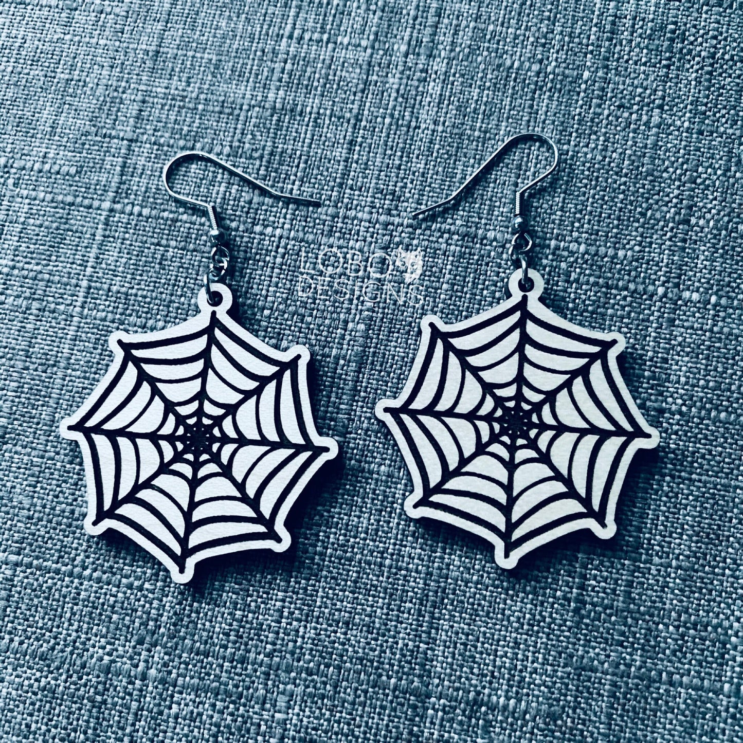 Digital Design Bundle — Spider Web Earrings (two designs included)