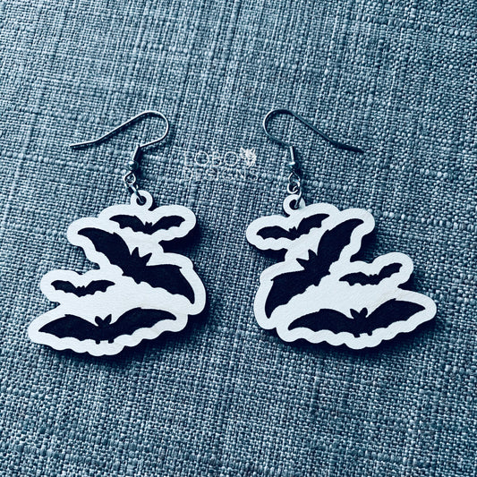 Digital Design — Bat Earrings