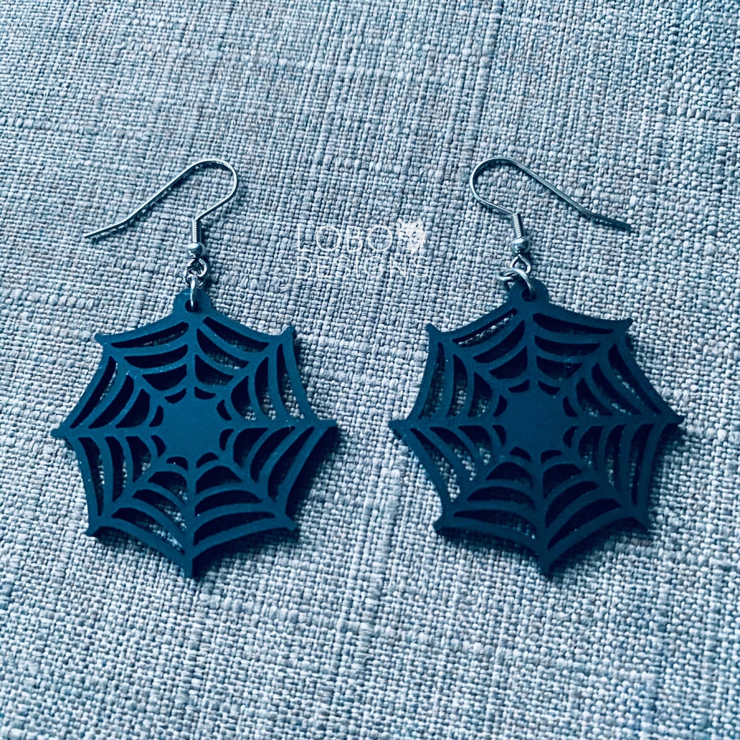 Digital Design Bundle — Spider Web Earrings (two designs included)