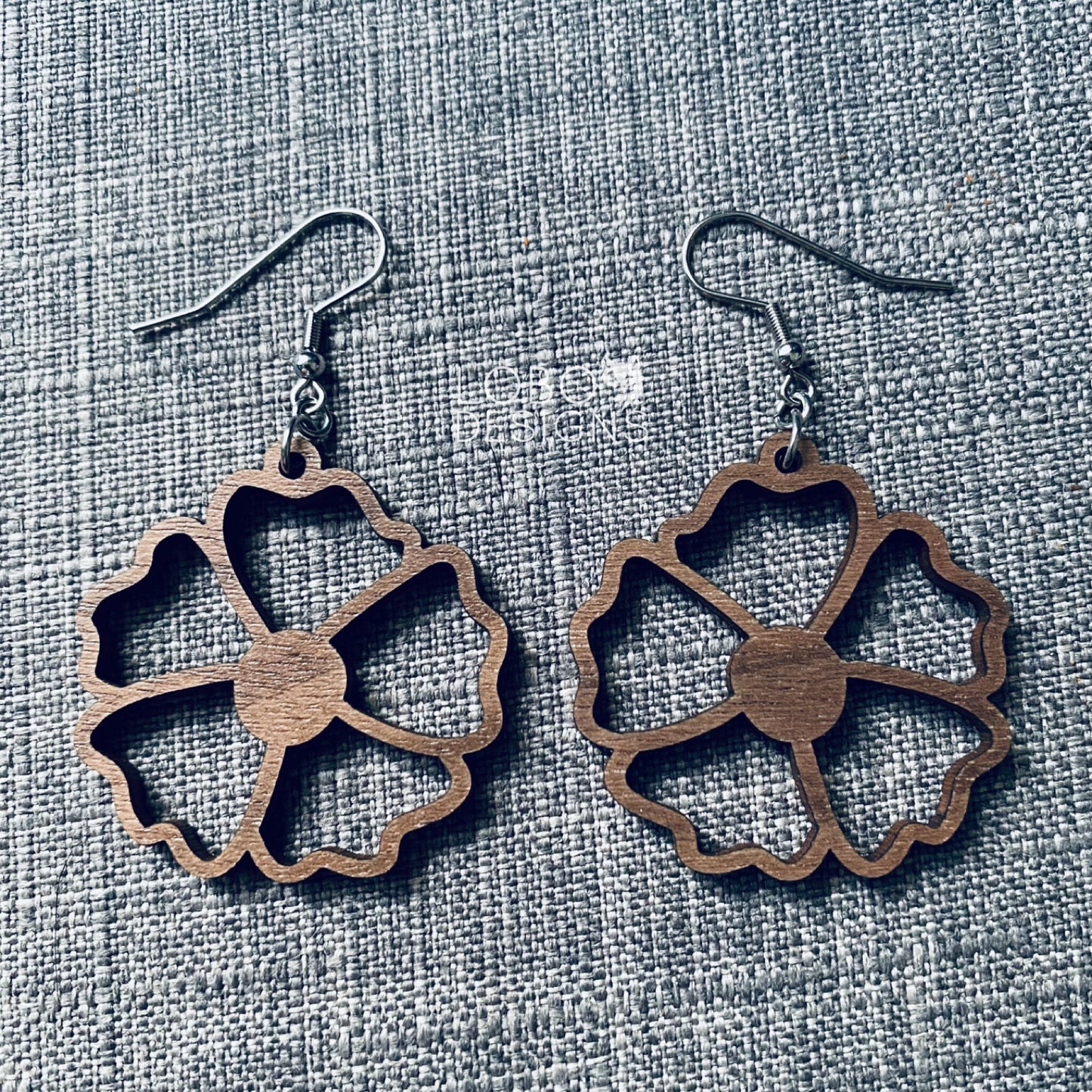 Digital Design — Flower Earrings