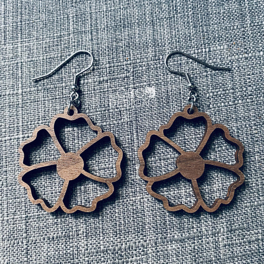 Digital Design — Flower Earrings