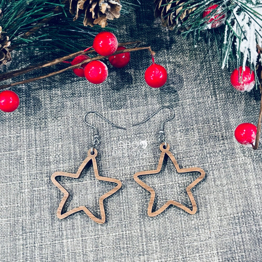 Digital Design — Star Earrings