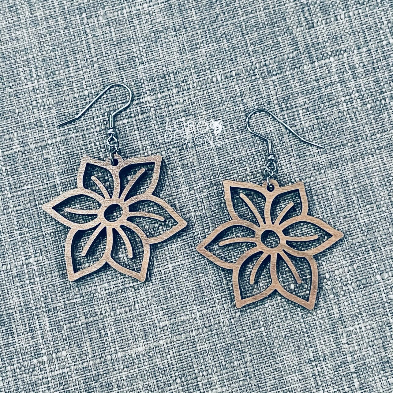 Digital Design — Flower Earrings