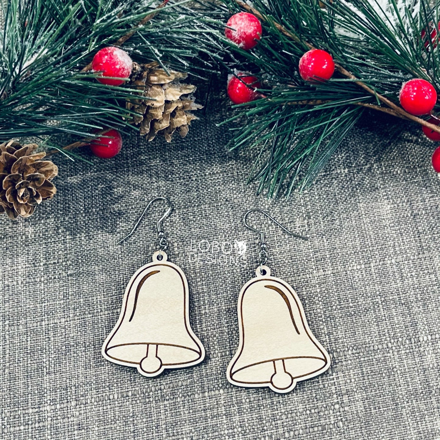 Digital Design — Bell Earrings