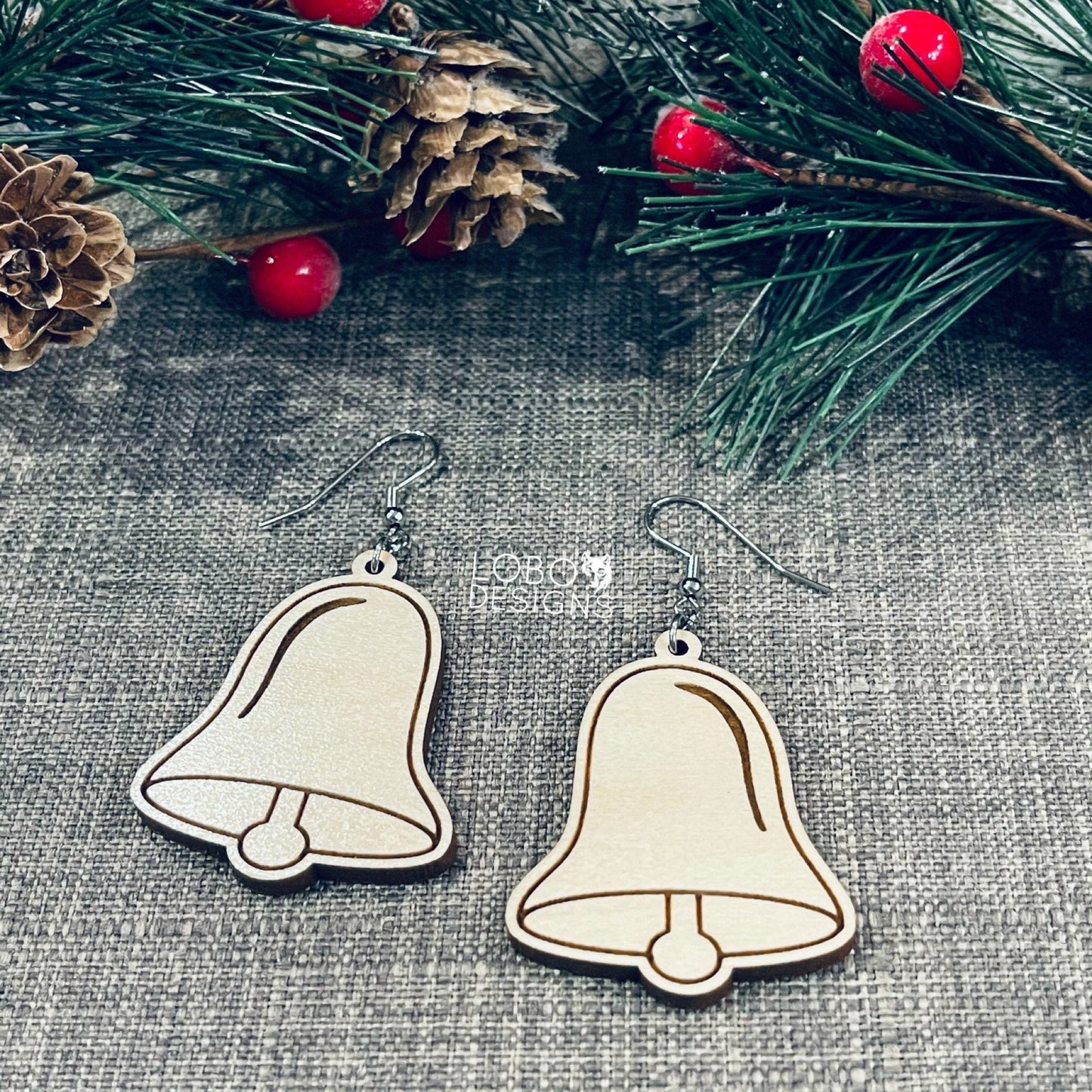 Digital Design — Bell Earrings