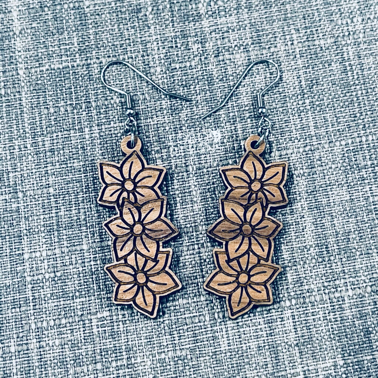 Digital Design — Flower Earrings