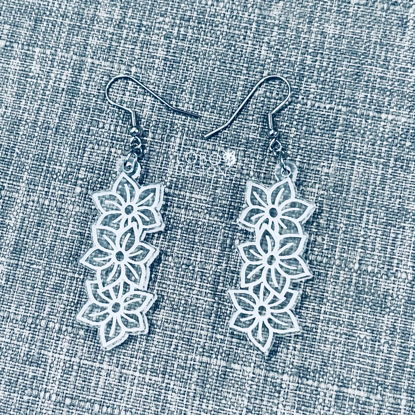 Digital Design — Flower Earrings