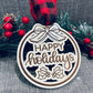 Digital Design — Happy Holidays Ornament