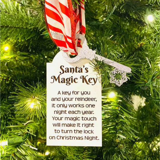 Digital Design — Santa's Magic Key Ornament