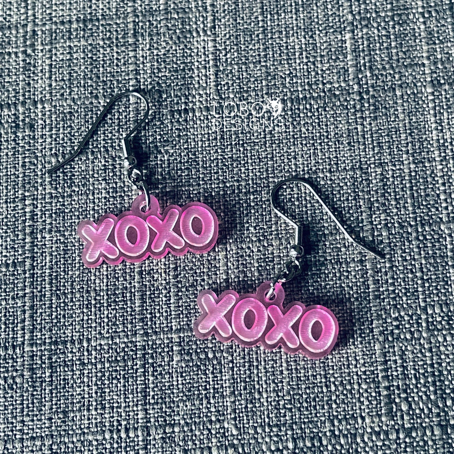 Digital Design — XOXO Earrings