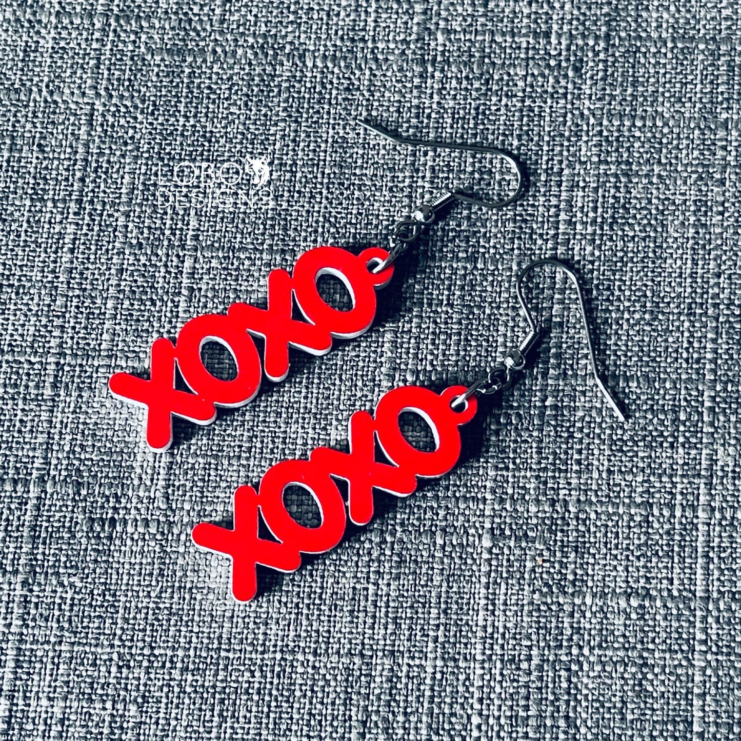 Digital Design — XOXO Earrings