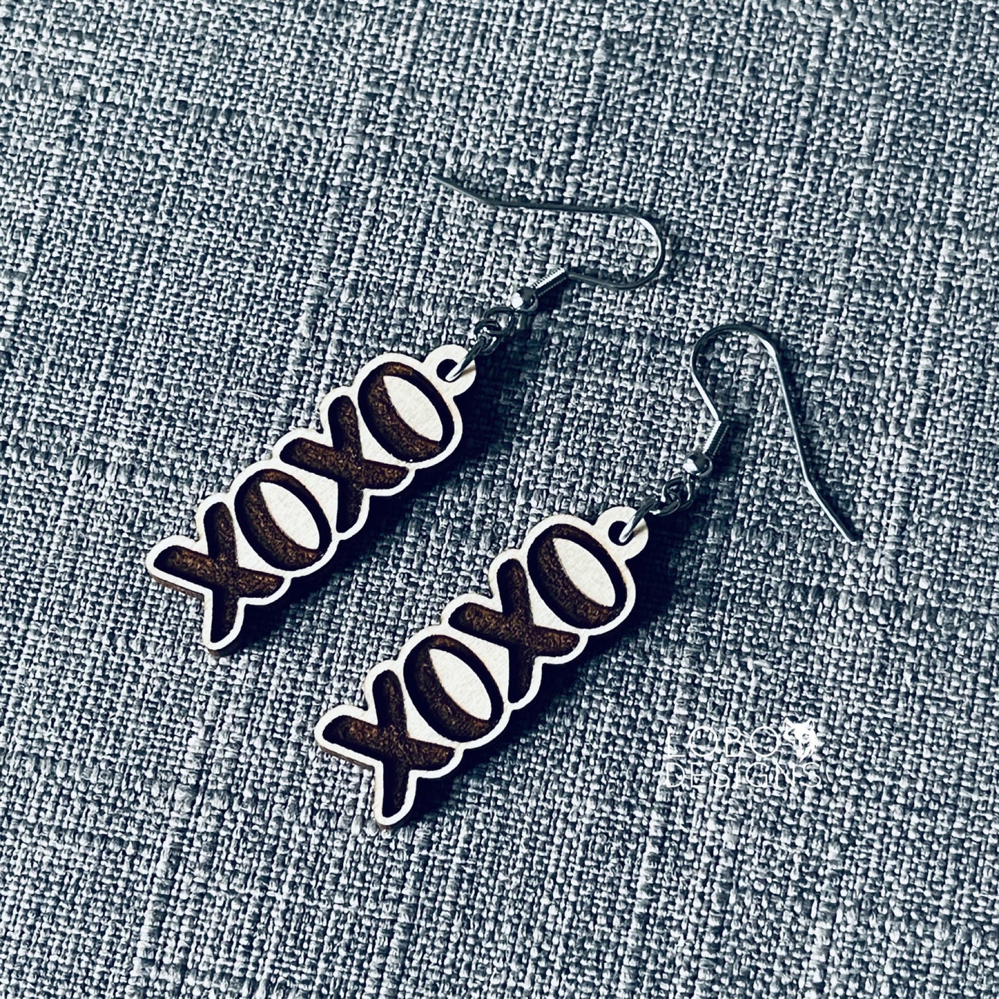 Digital Design — XOXO Earrings