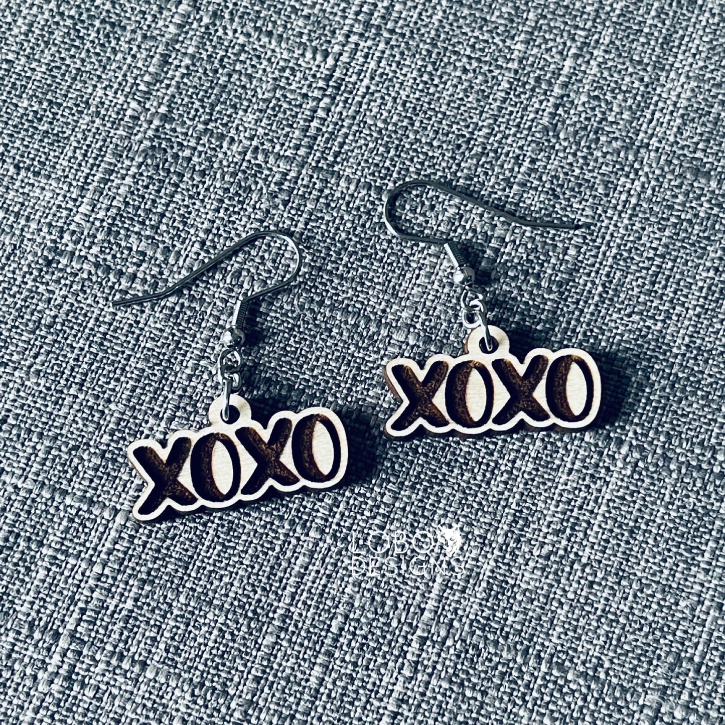 Digital Design — XOXO Earrings