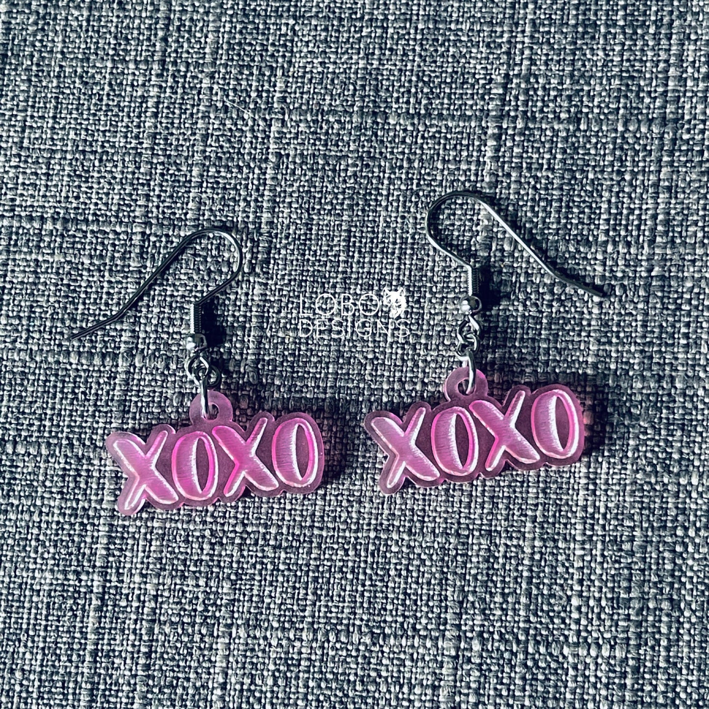 Digital Design — XOXO Earrings