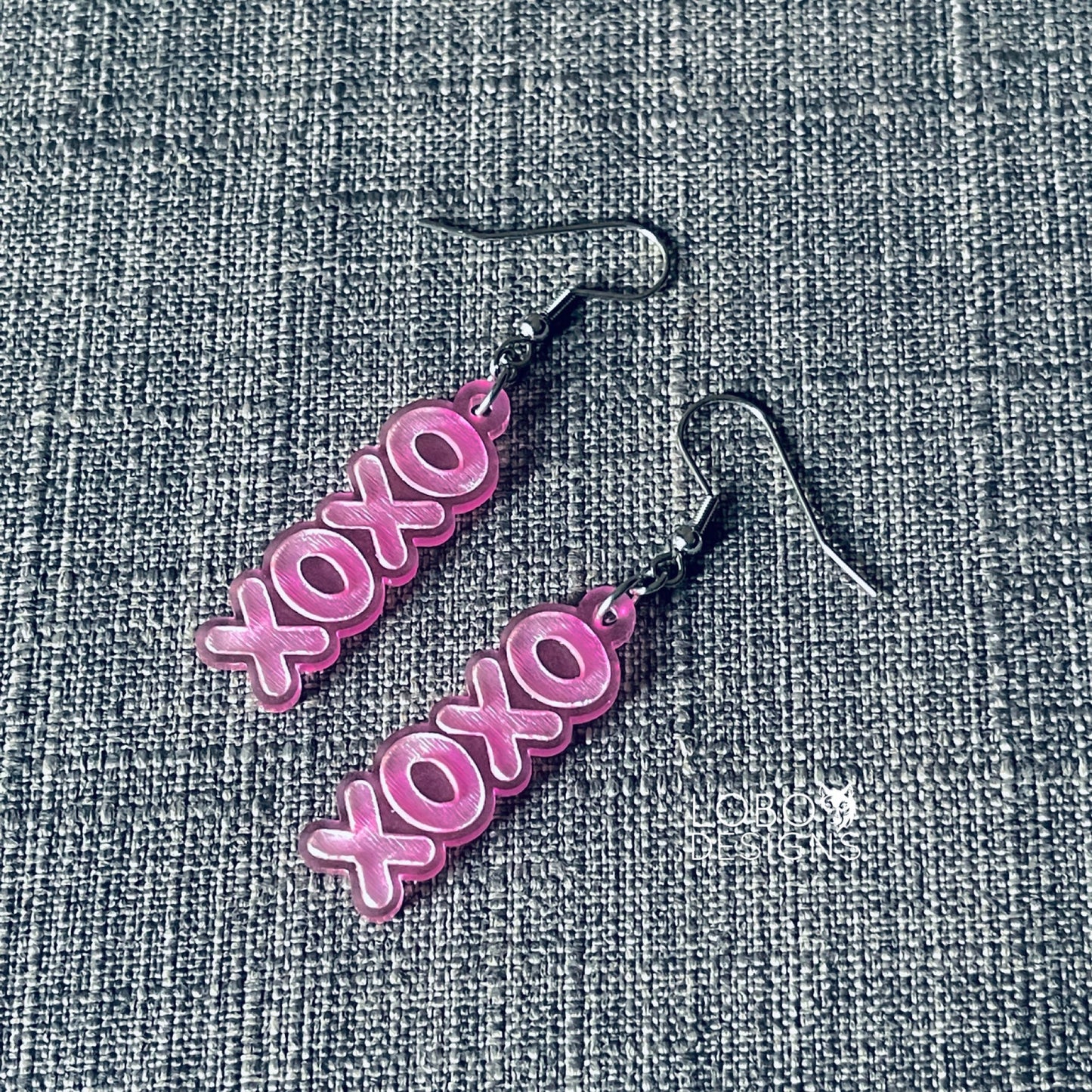 Digital Design — XOXO Earrings