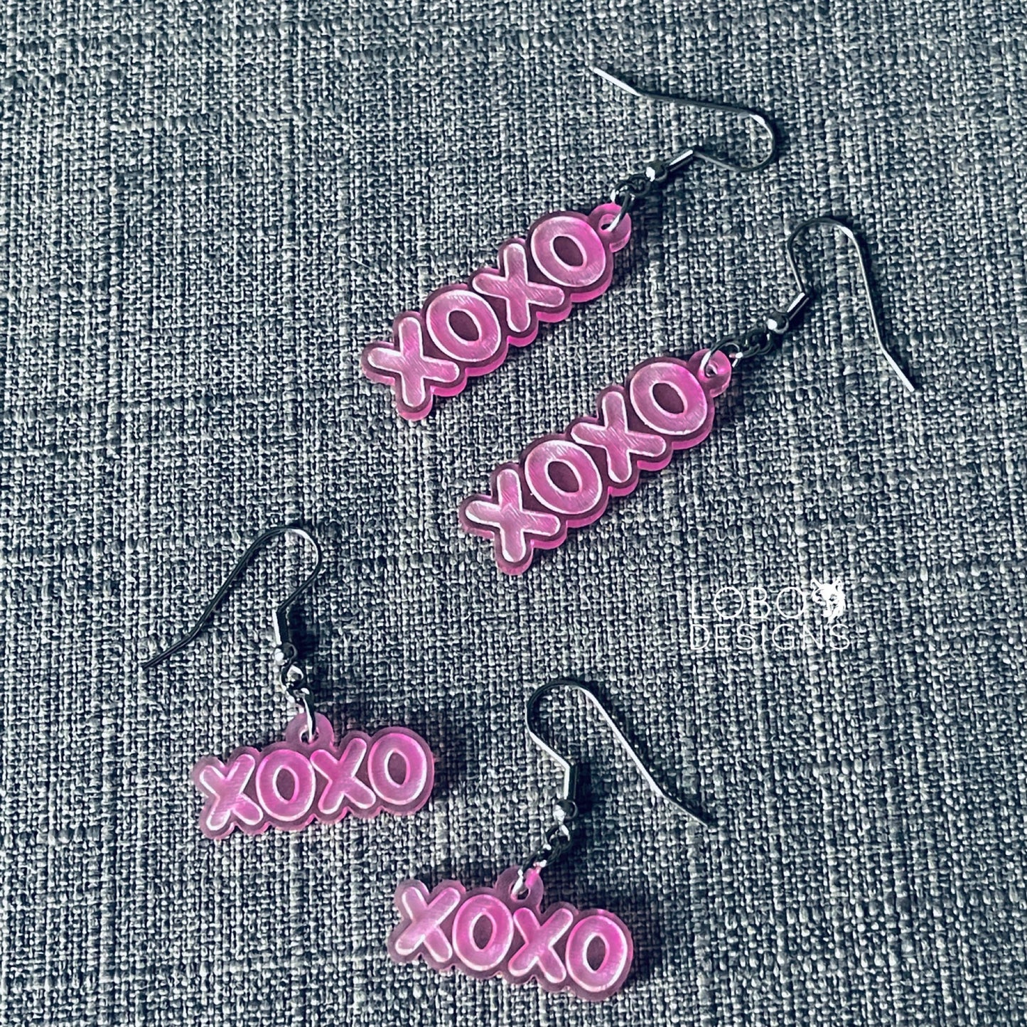 Digital Design — XOXO Earrings