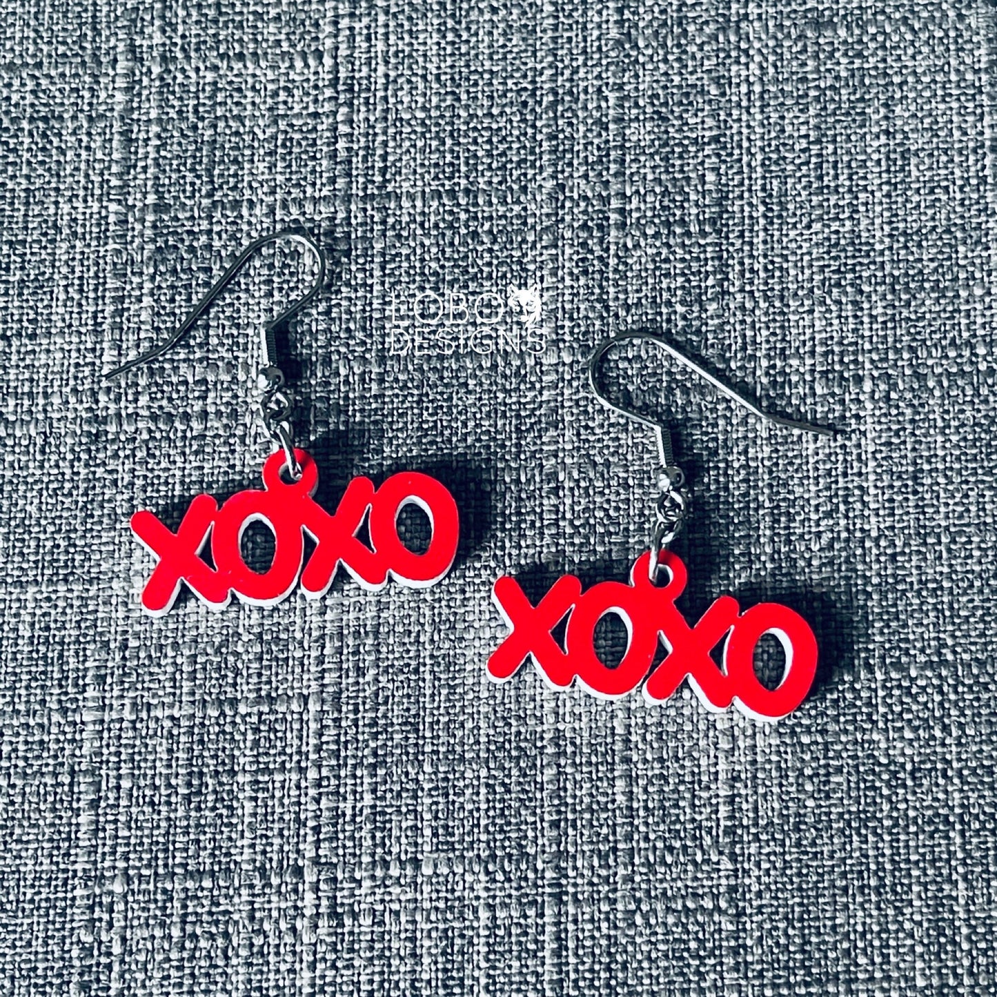 Digital Design — XOXO Earrings