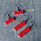 Digital Design — XOXO Earrings