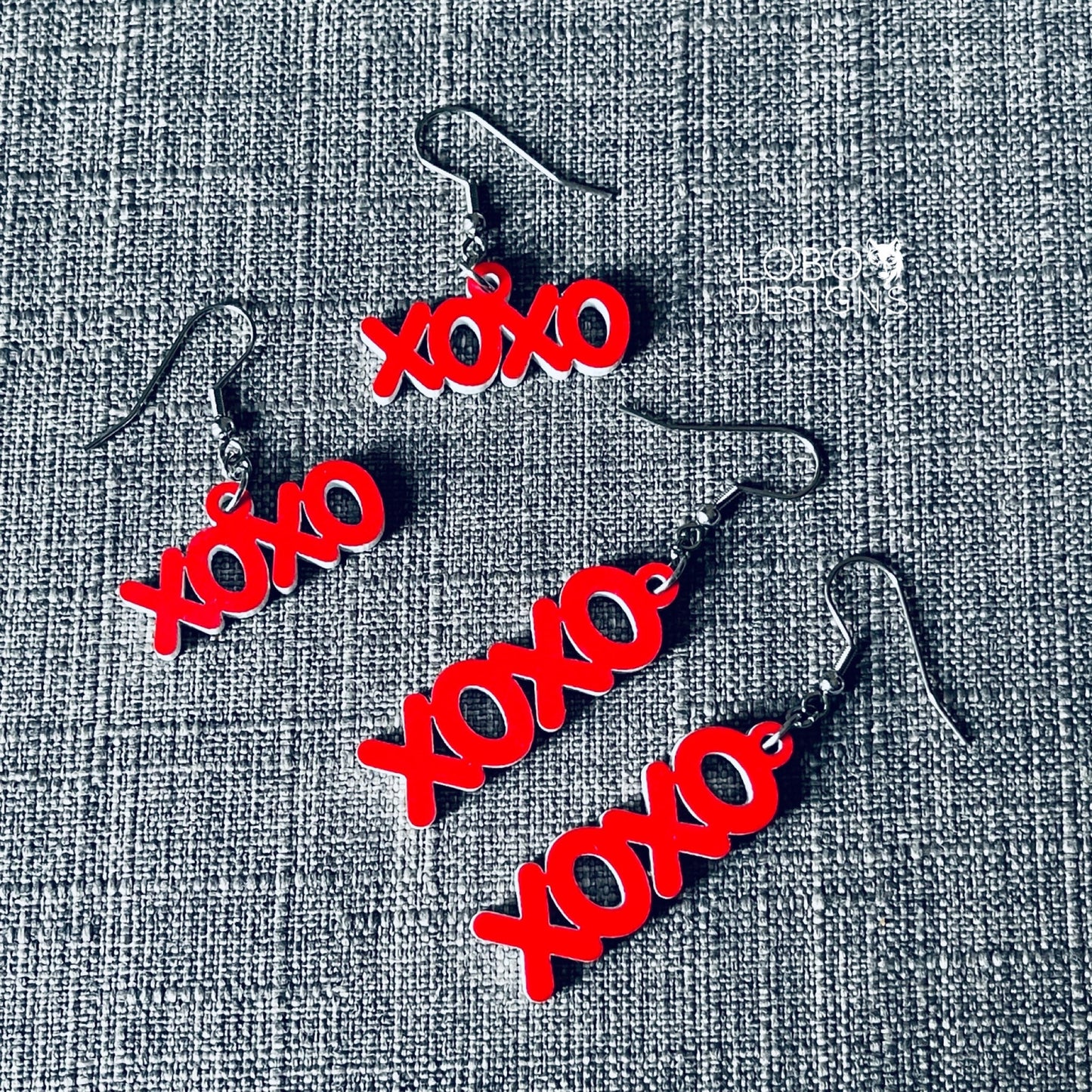 Digital Design — XOXO Earrings