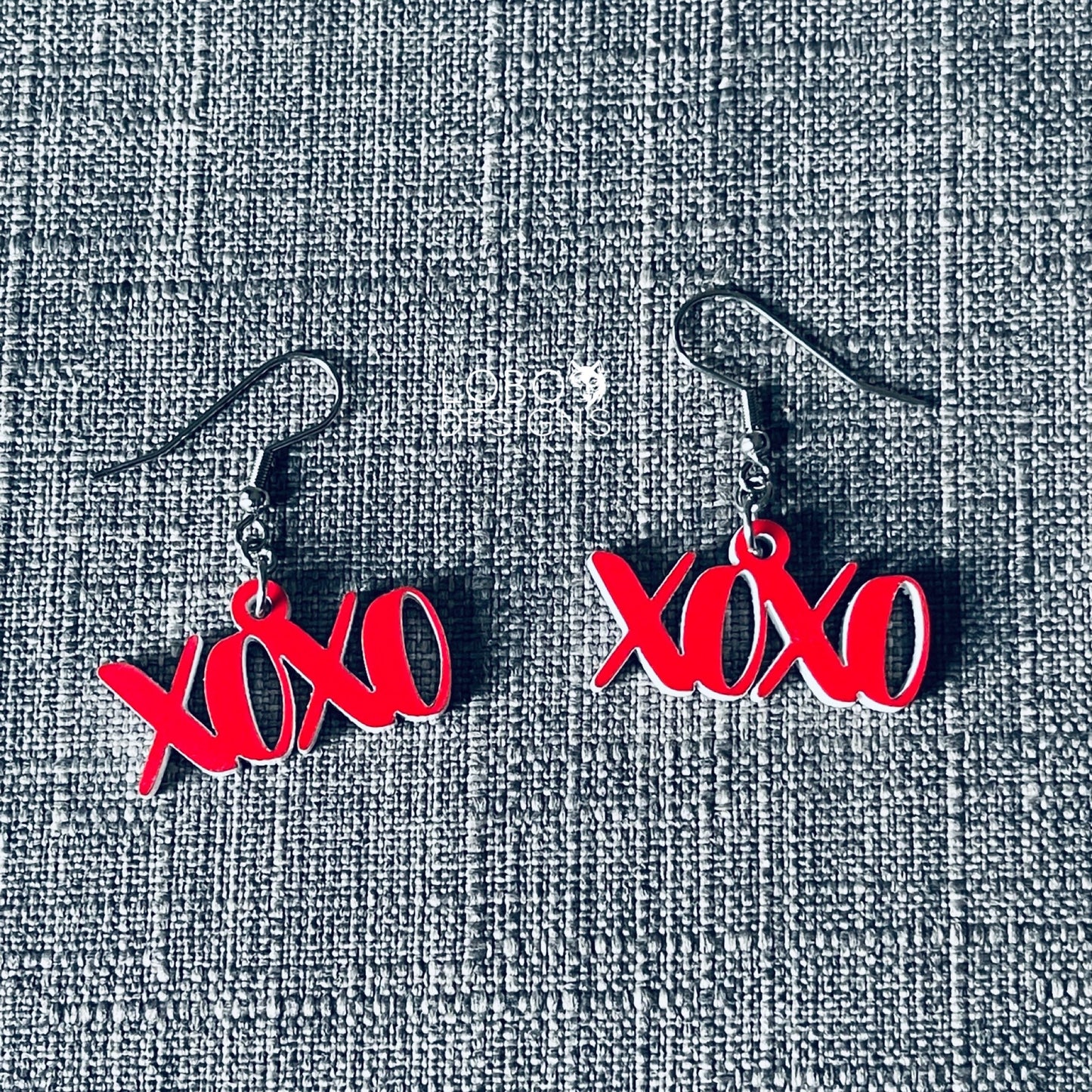 Digital Design — XOXO Earrings