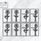 Digital Design — Ballerina Silhouettes