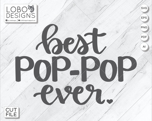 Digital Design — "Best Pop-Pop Ever" w/ Mini Shiplap Backboards and Frames