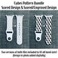 Digital Design Bundle — Cubes Watch Band Pattern (two designs included for scoring or engraving)