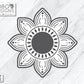 Digital Design — Sunflower Mandala