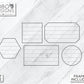 Digital Design — Geometric Shiplap Backboards and Frames