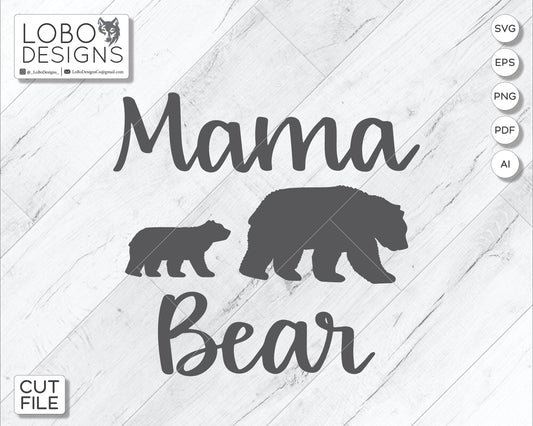 Digital Design — Mama Bear and Baby Bear