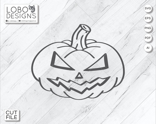 Digital Design — Jack-o-Lantern